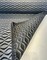 1 Yard Infinity Ink Black Gray Outdoor Chenille Upholstery Fabric Durable and Stylish